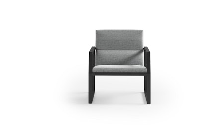 Invini Black Outdoor Dining Chair Set Of Two