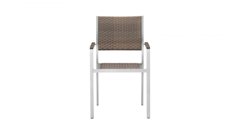 Argento Outdoor Wicker Dining Chair 2pk 2 Thumbnail