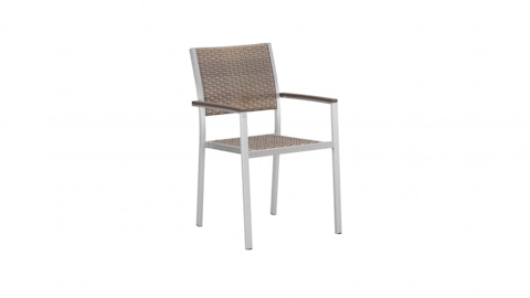 Argento Outdoor Wicker Dining Chair 2pk 1