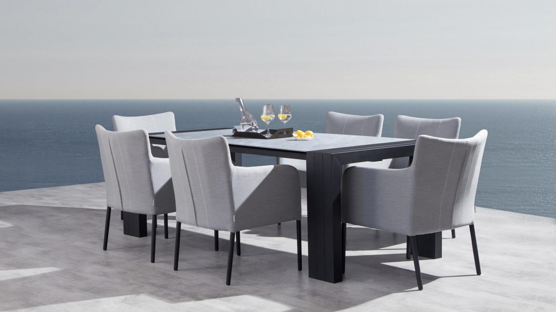 sunbrella 7 piece dining set