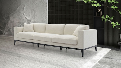 Veneta Fabric Four Seater Sofa 3