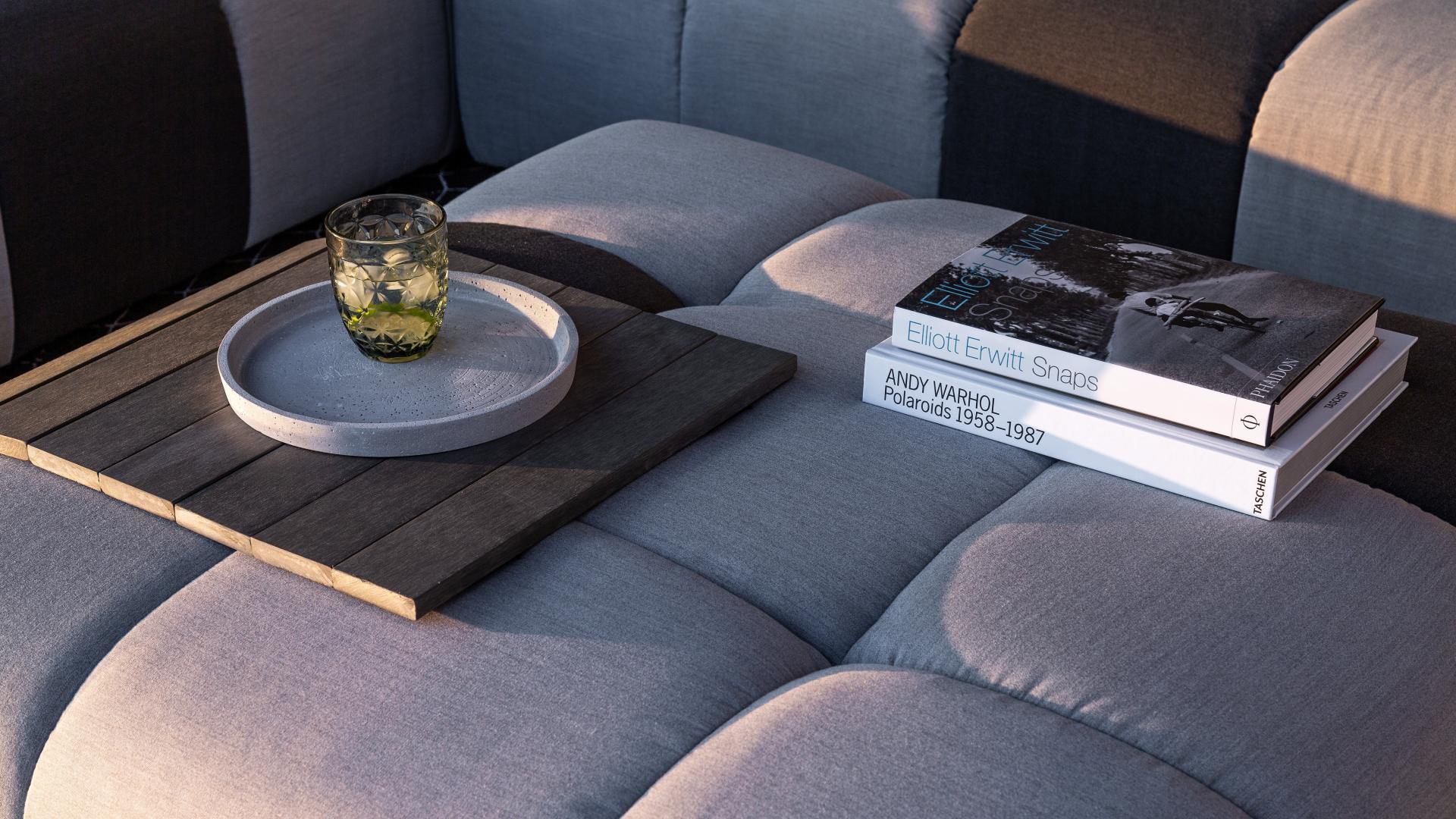 Bale Outdoor Chaise Lounge With Ottoman And Nested Coffee Tables 6 Thumbnail