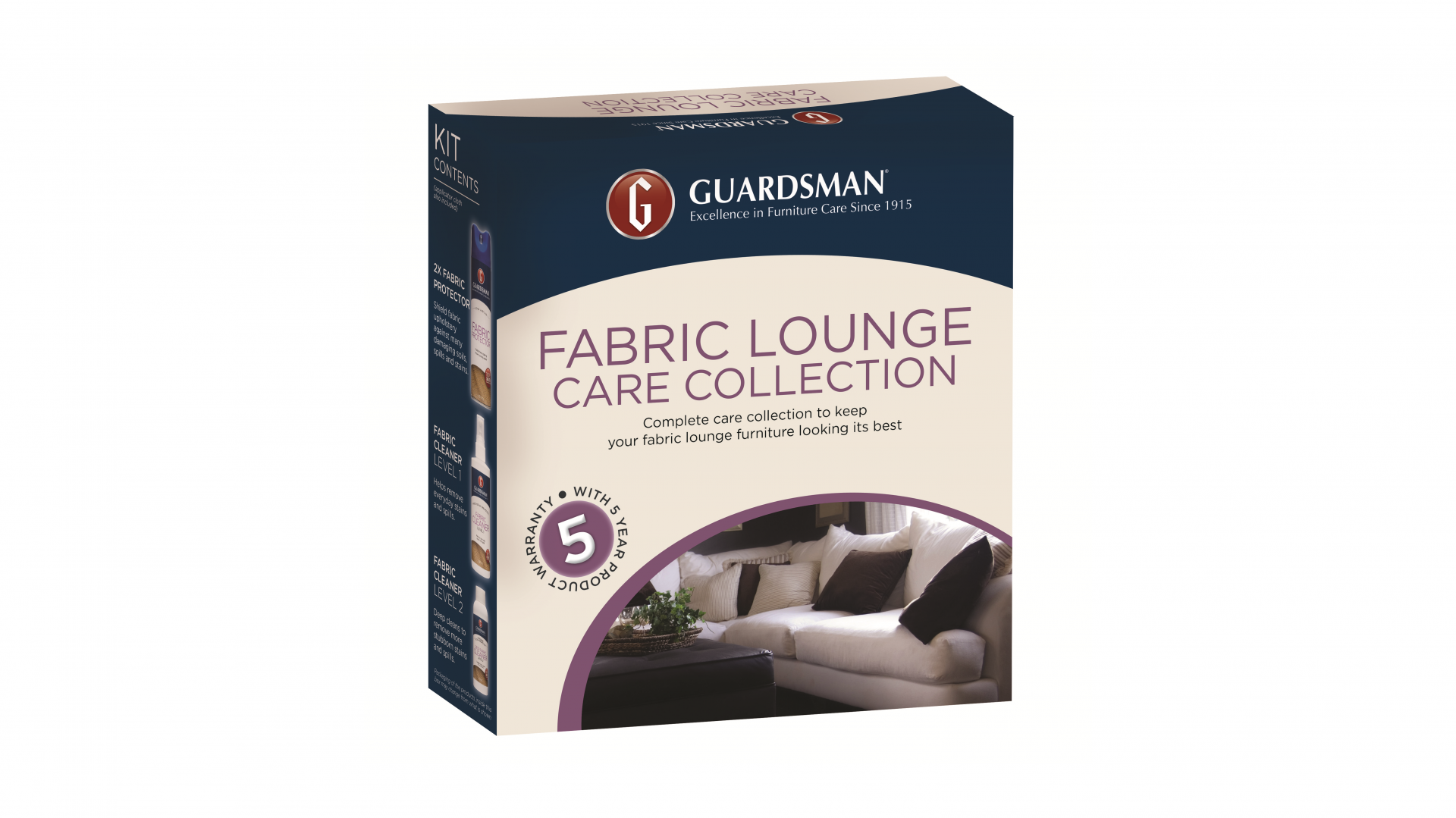 Guardsman Fabric Lounge Care Collection, Multi 5-8 Seats 2 Thumbnail