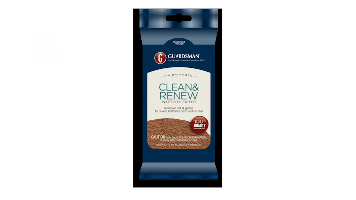 Guardsman Leather Clean & Renew Wipes
