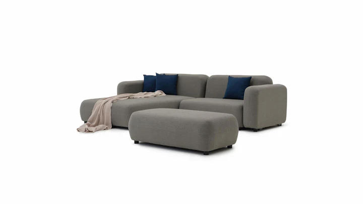 Rio Outdoor Chaise Lounge With Ottoman