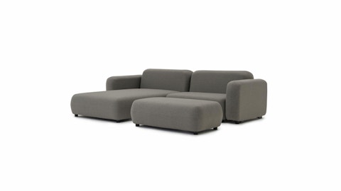 Rio Outdoor Chaise Lounge With Ottoman 5 Thumbnail