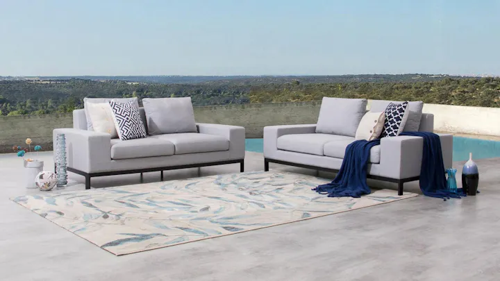 Jervis Outdoor Fabric Sofa Suite 2 + 2