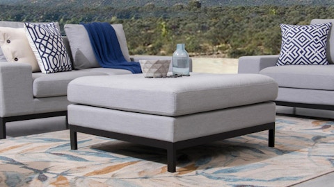 Jervis Outdoor Fabric Sofa Suite 2 + 2 With Ottoman 7 Thumbnail