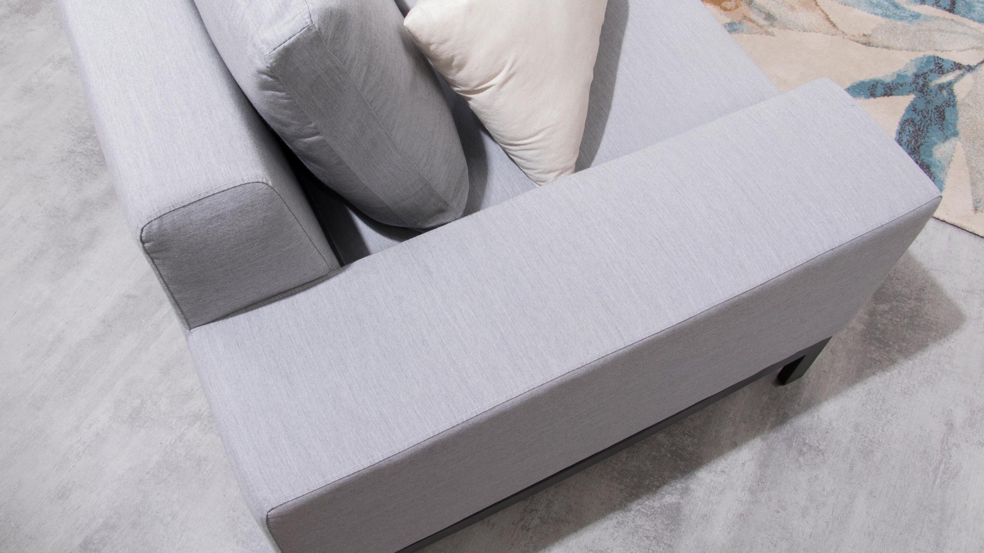 Jervis Outdoor Fabric Sofa Suite 2 + 2 With Ottoman 7 Thumbnail