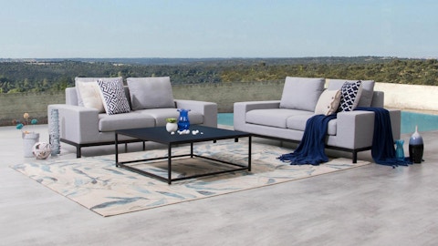 Jervis Outdoor Fabric Sofa Suite 2 + 2 With Coffee Table 5 Thumbnail