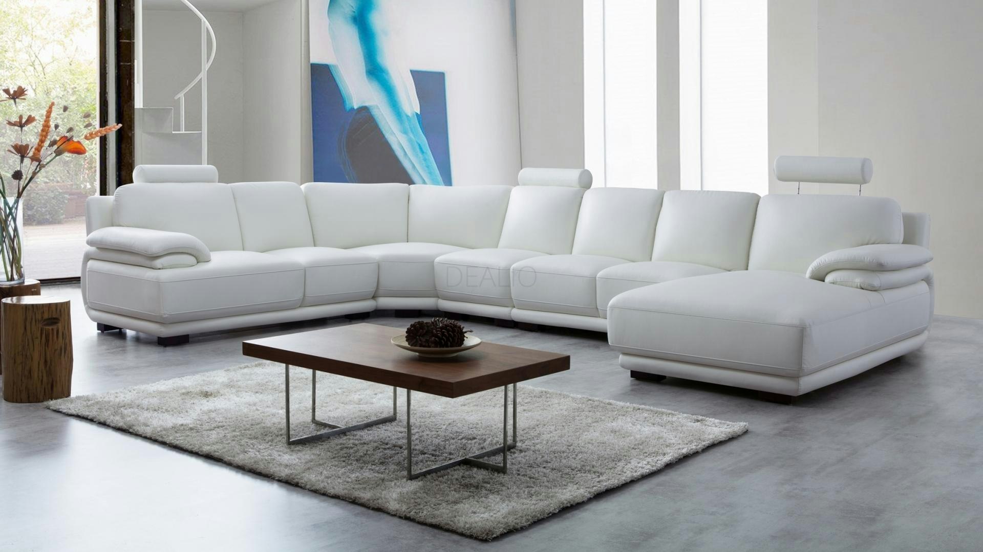 Juliet Leather Modular Lounge Option B - Lounge Life