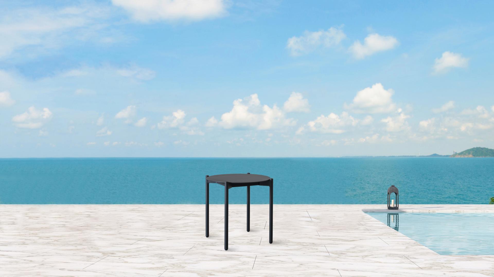 Eden Outdoor Aluminium Side Table