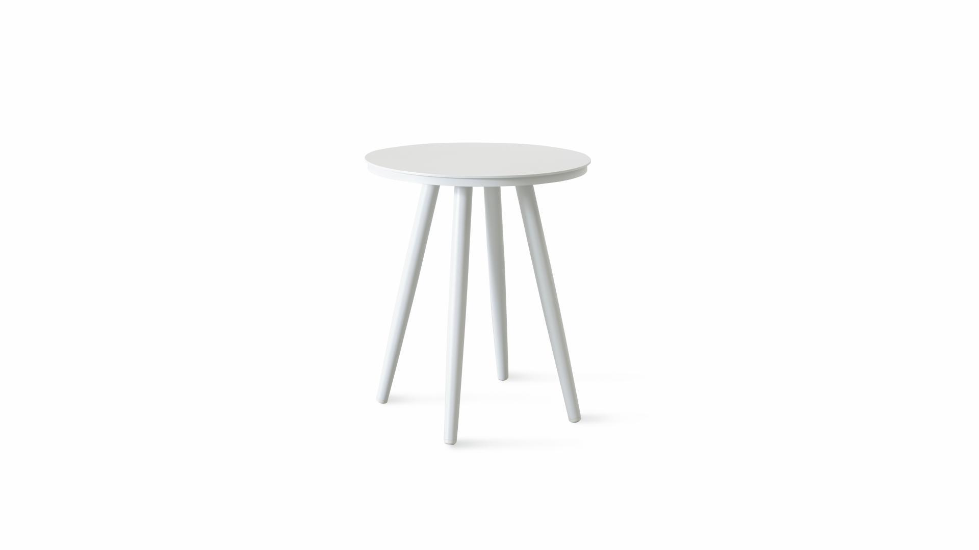 Kai White Outdoor Aluminium Side Table 4 Thumbnail