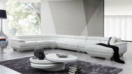 Lexington Leather Modular Lounge Option B