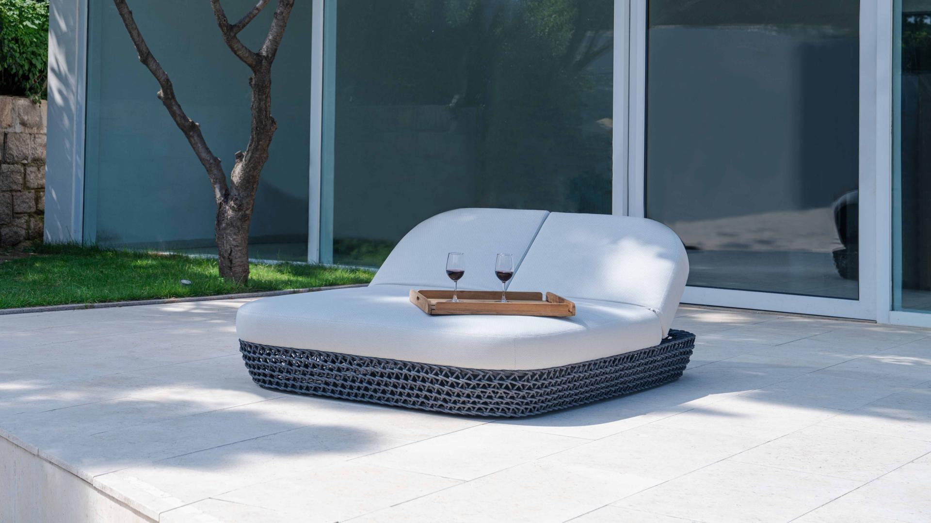 BUNDEENA Outdoor Rope Double Sun Lounge ( - SKU3793297) 1