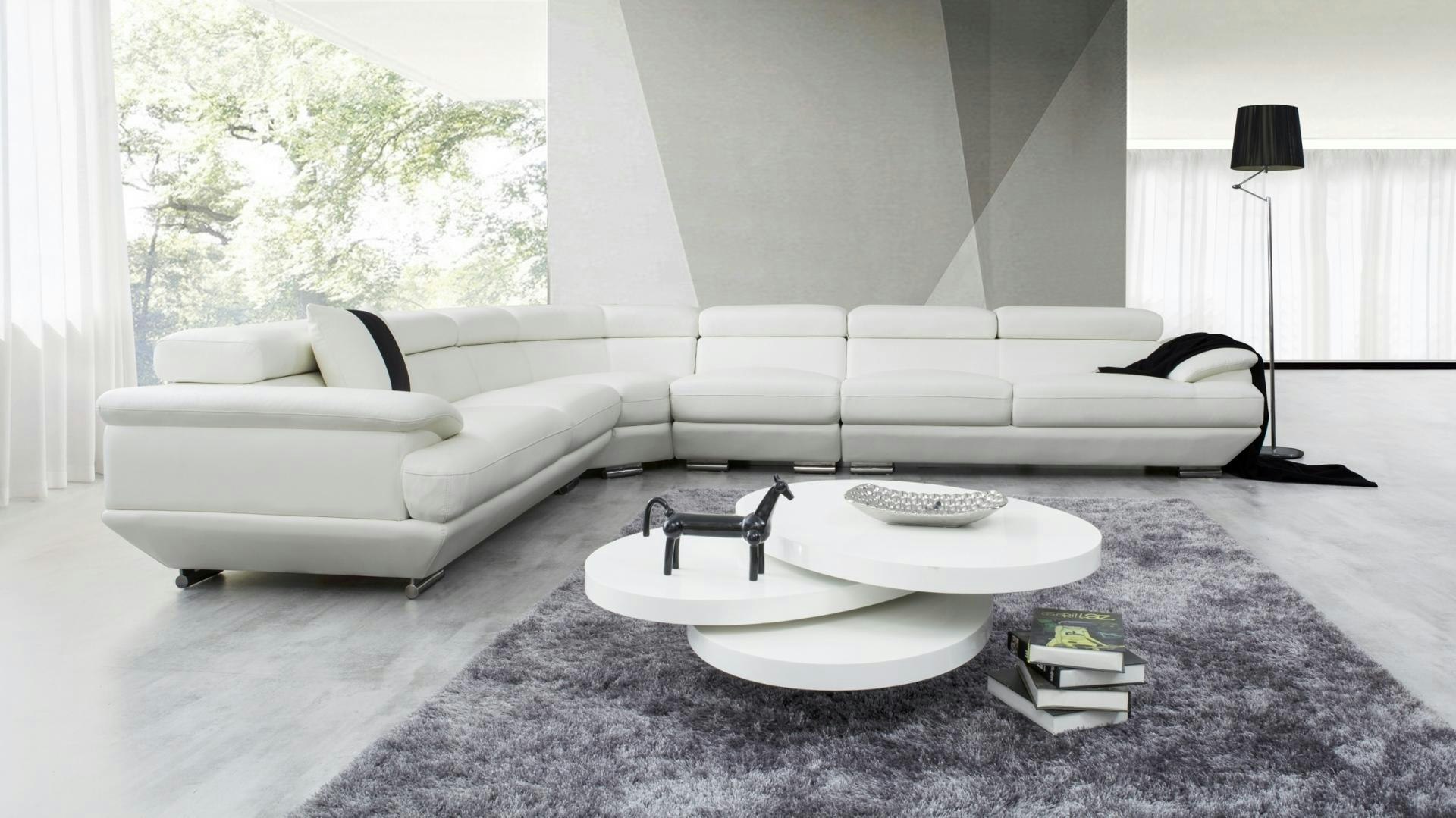 corner lounge with sofa bed and recliner