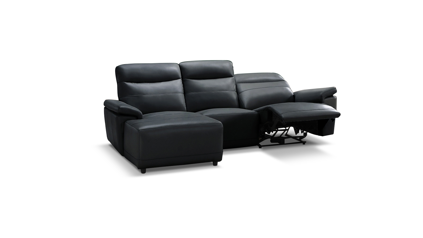 Castello Leather Recliner Chaise Lounge 25 Thumbnail