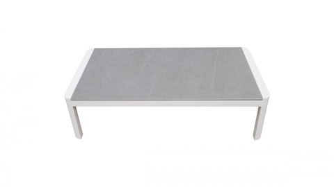 Manly White Outdoor Coffee Table 4 Thumbnail