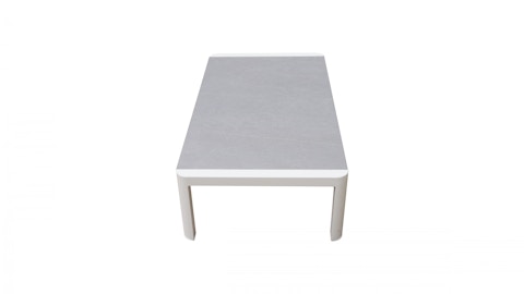 Manly White Outdoor Coffee Table 4 Thumbnail