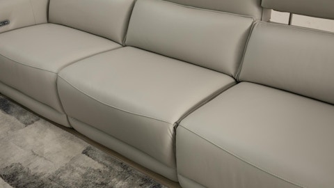Affleck Leather Recliner Three Seat Sofa 7 Thumbnail