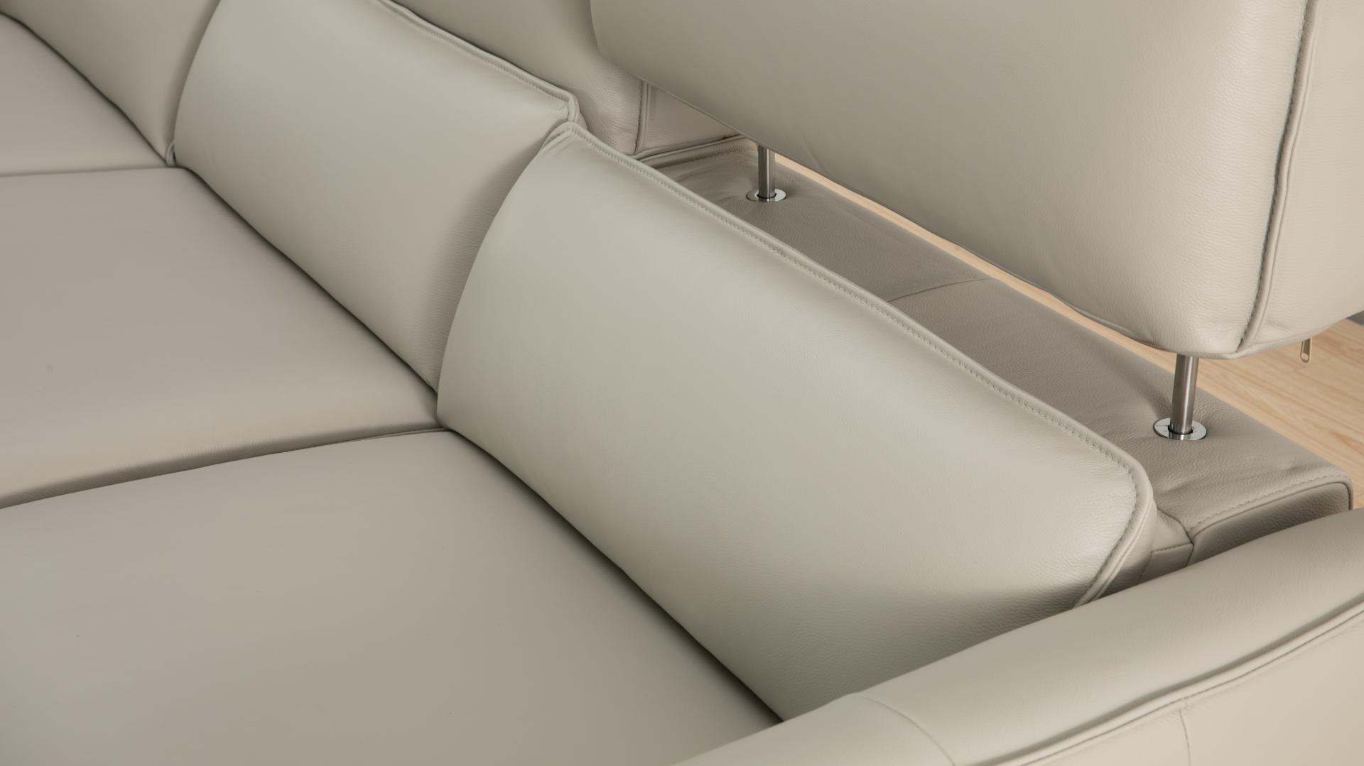 Affleck Leather Recliner Three Seat Sofa 7 Thumbnail