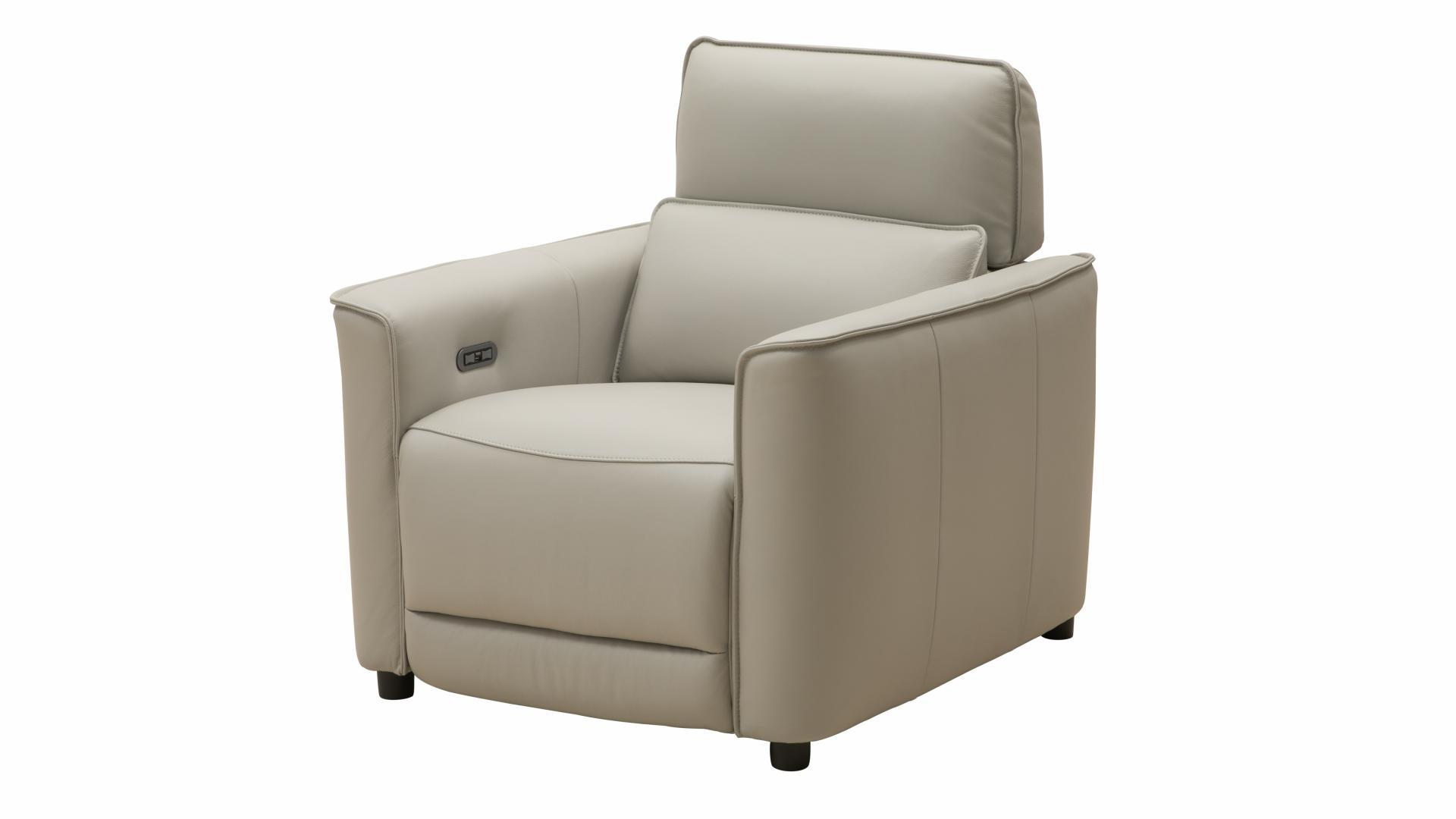 Affleck Leather Recliner Armchair 8 Thumbnail