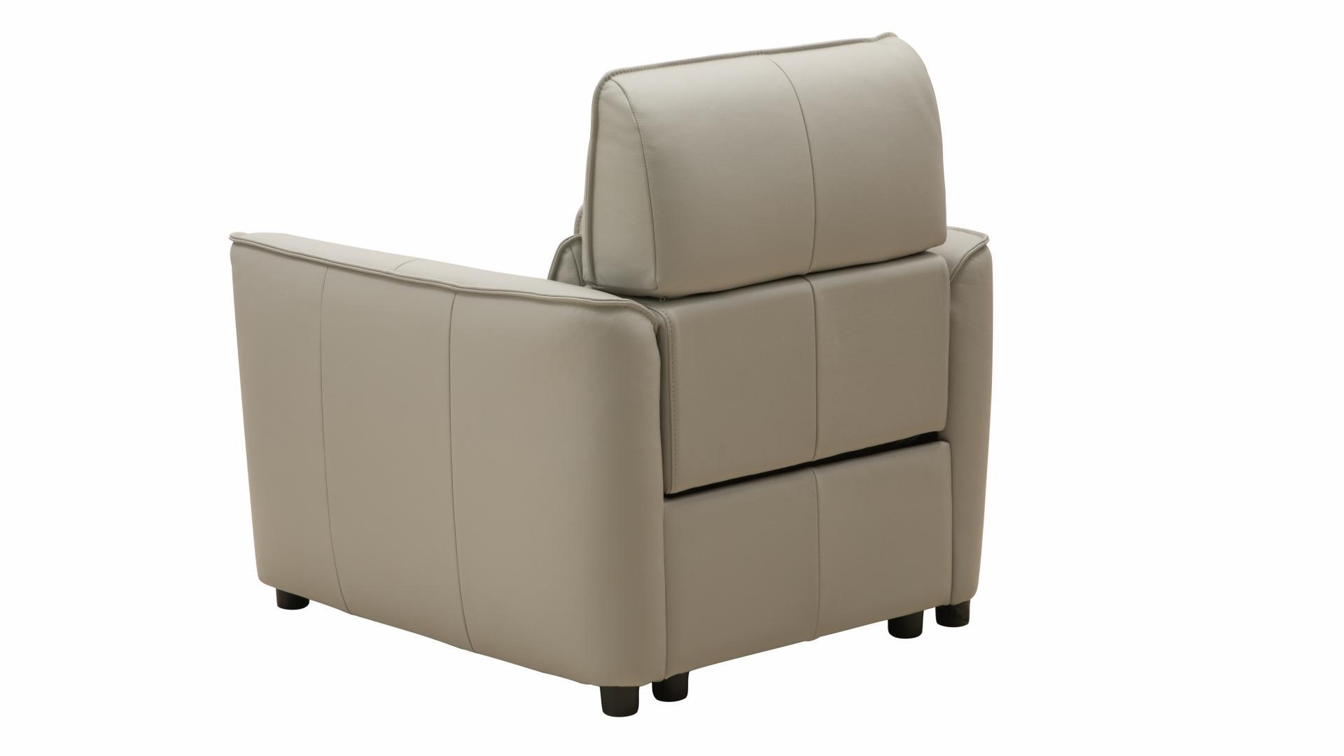 Affleck Leather Recliner Armchair 8 Thumbnail