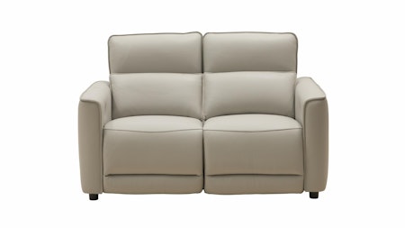Affleck Leather Recliner Two Seat Sofa