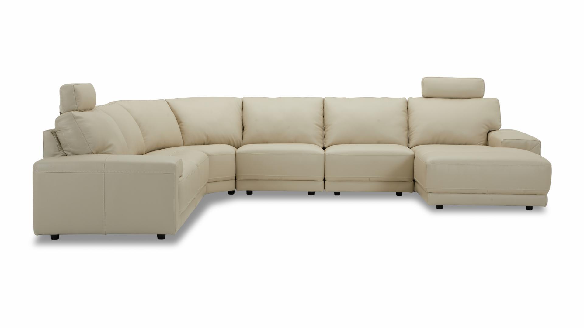 Julian Leather Modular Lounge Option A Lounge Life