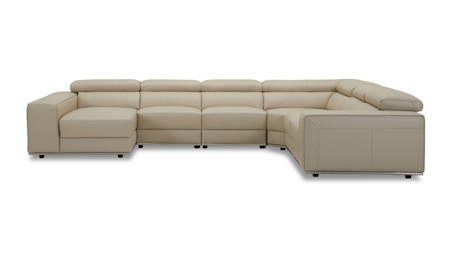 Lorenzo Leather Modular Lounge Option A
