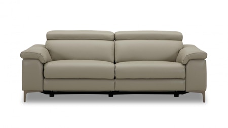 Carlisle Leather Recliner Three Seater Sofa
