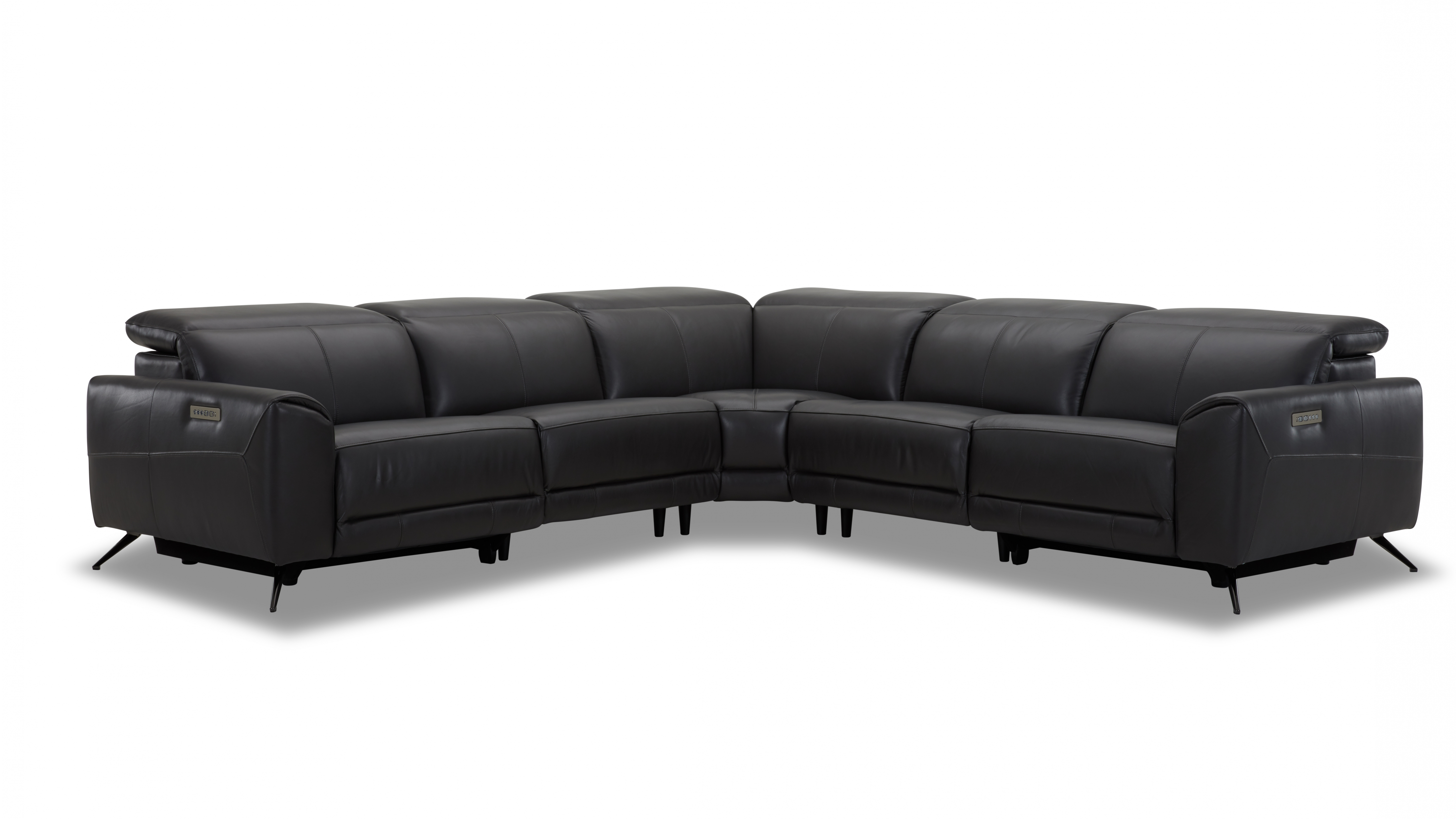 Dover Leather Recliner Corner Lounge Option A 6 Thumbnail