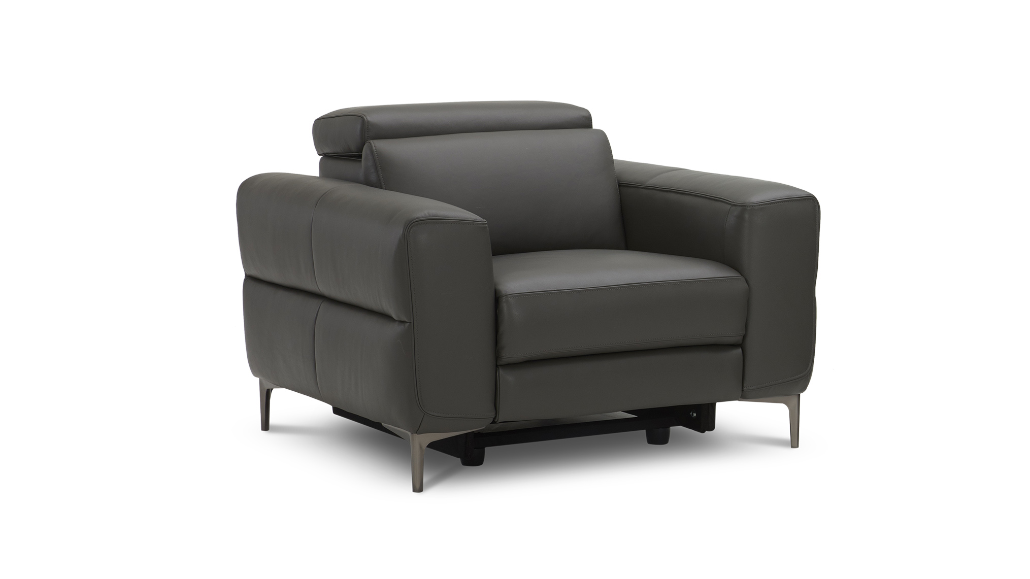 Osten Leather Armchair Power Recliner, Power Headrest 5 Thumbnail