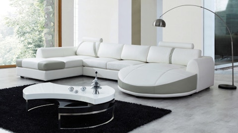 Messina Leather Chaise Lounge Option A 2 Thumbnail