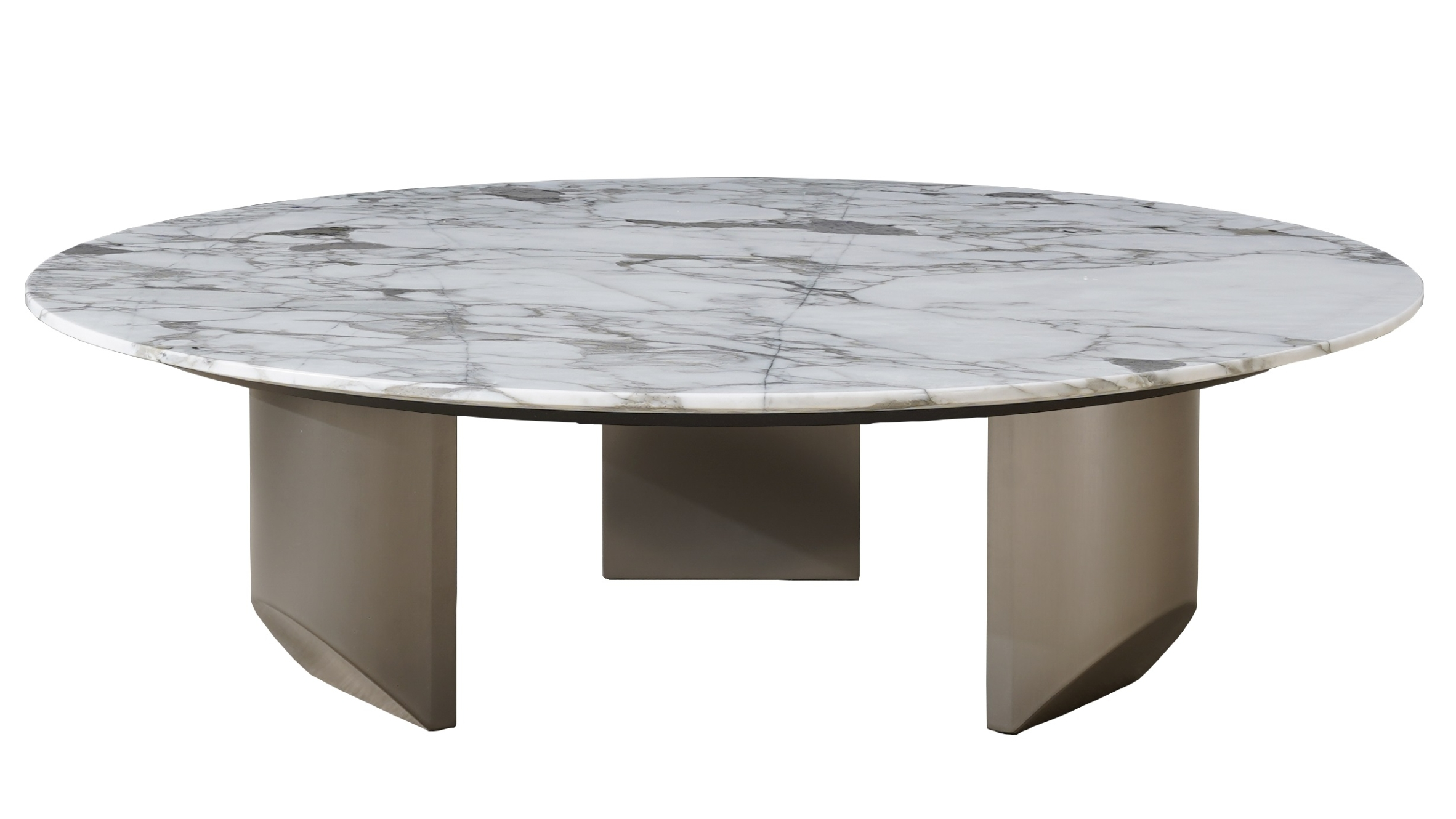 Toscano White Marble Coffee Table 6 Thumbnail