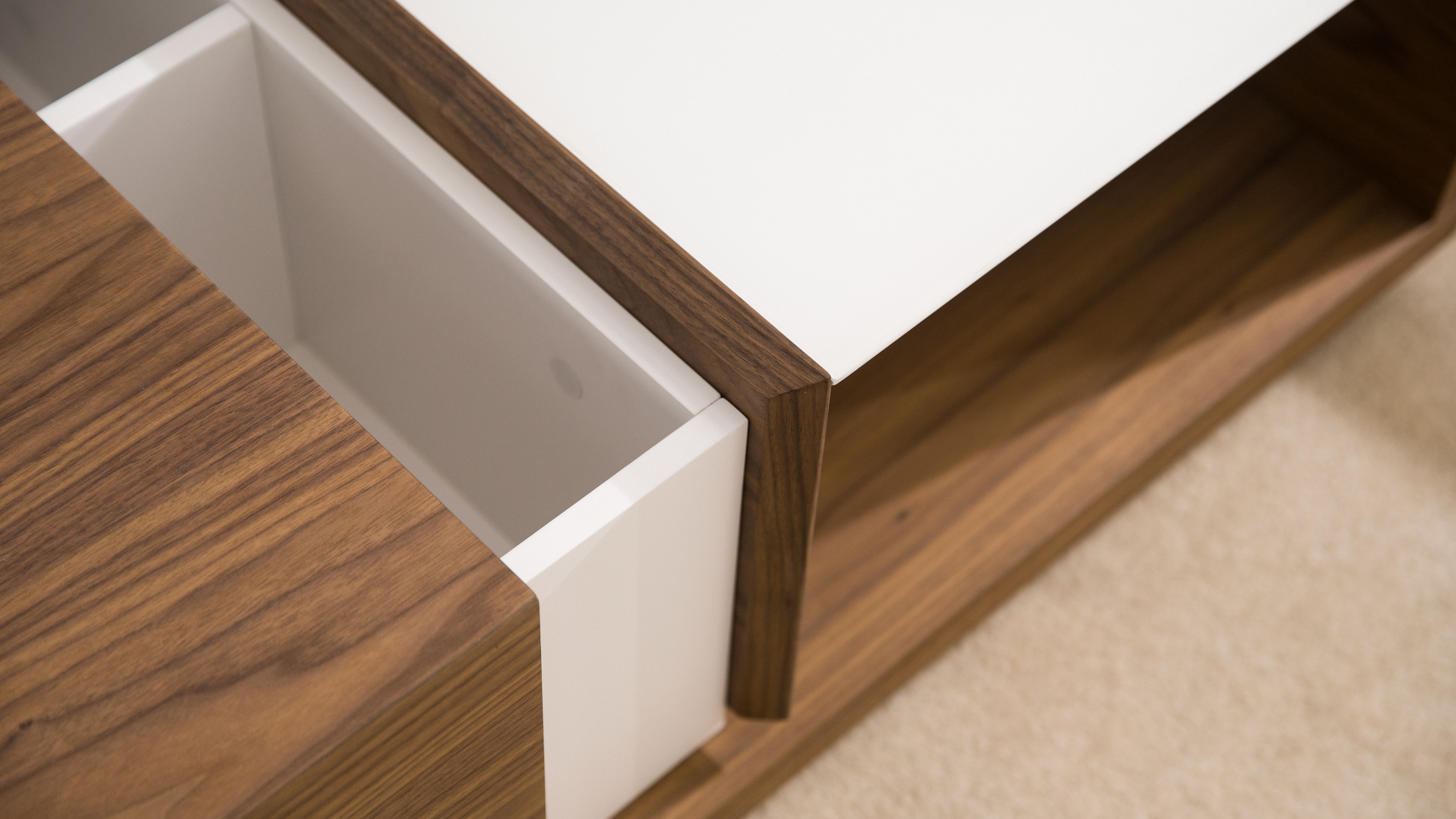 Amalfi Walnut Coffee Table 9 Thumbnail