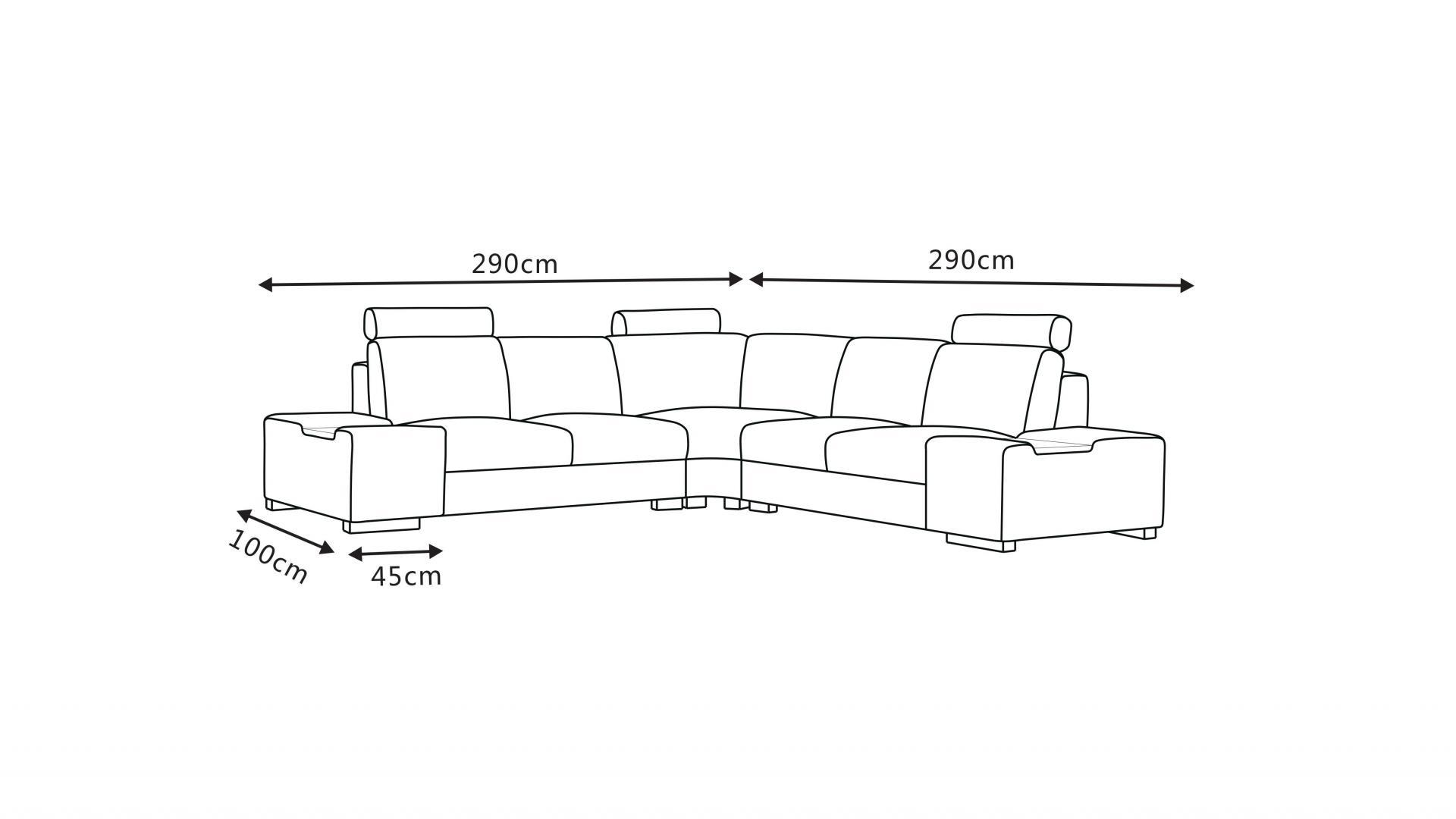 Hollywood Leather Corner Lounge Option A Lounge Life