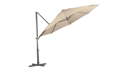 Shelta Pandanus Sandstone Outdoor Cantilever Umbrella