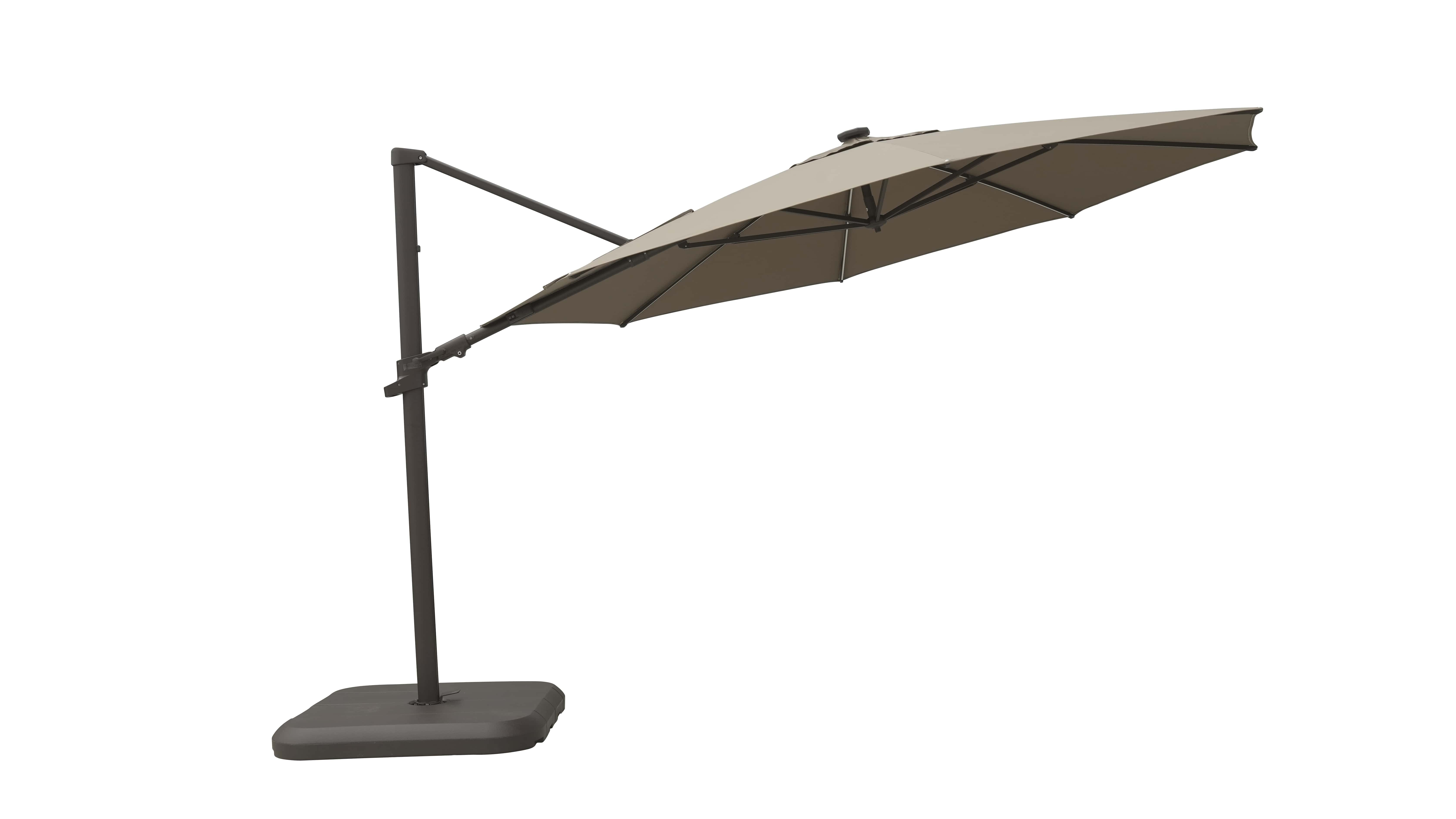 Shelta Emery Sandstone Outdoor Cantilever Umbrella 2 Thumbnail