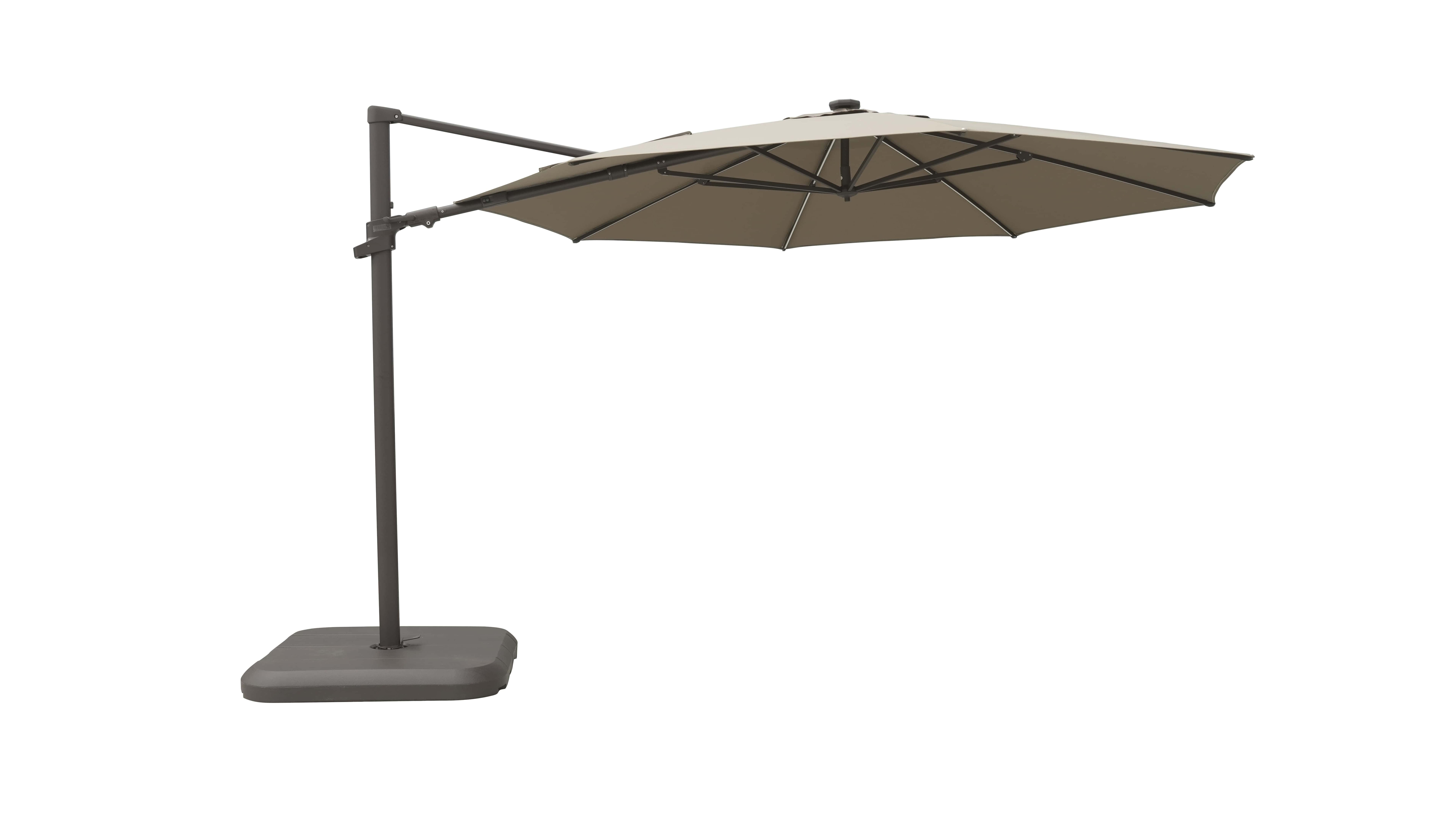 Shelta Emery Sandstone Outdoor Cantilever Umbrella 2 Thumbnail