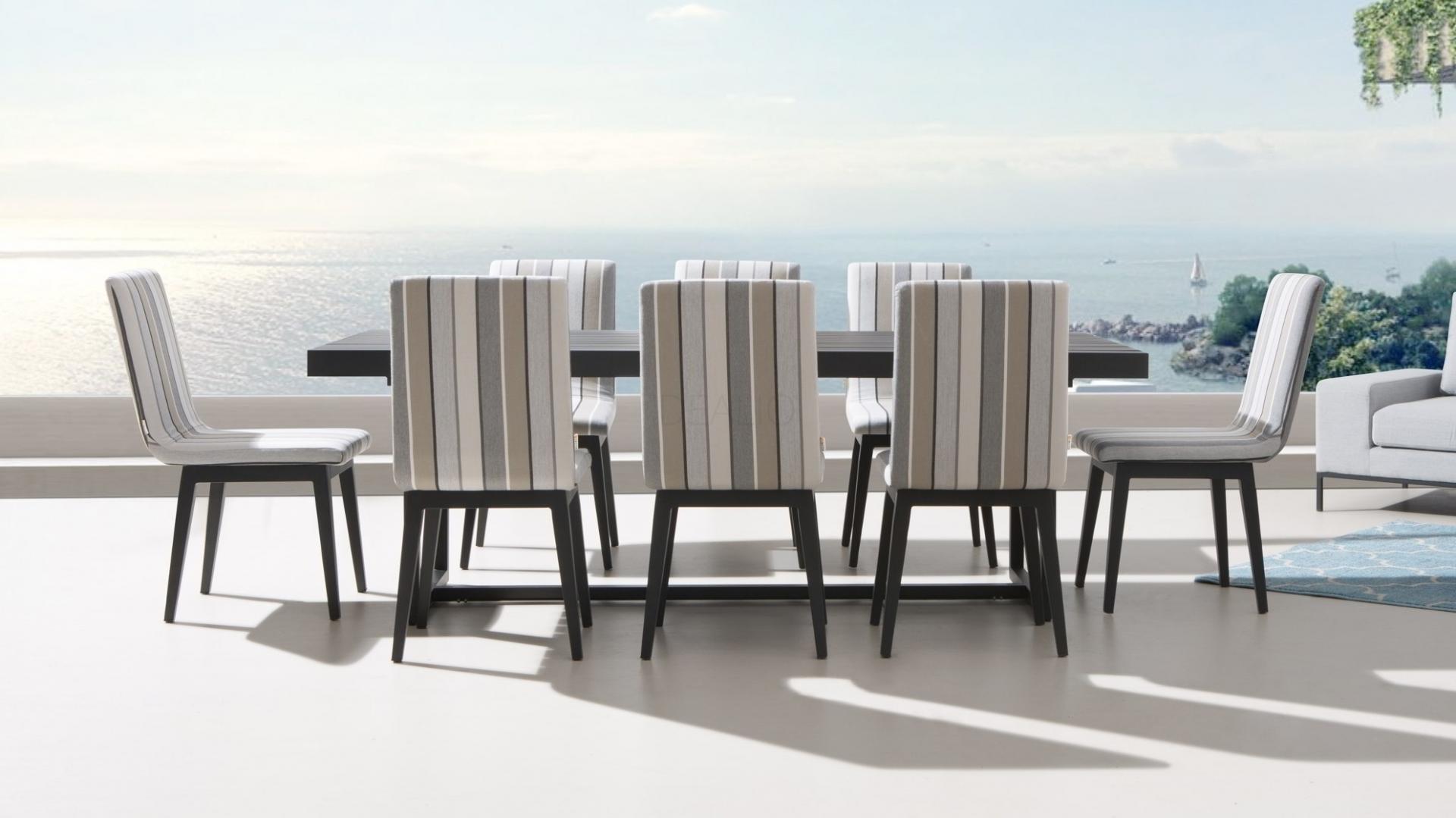 Elite 9-piece Outdoor Aluminium Dining Set With Kroes Chairs 3 Thumbnail