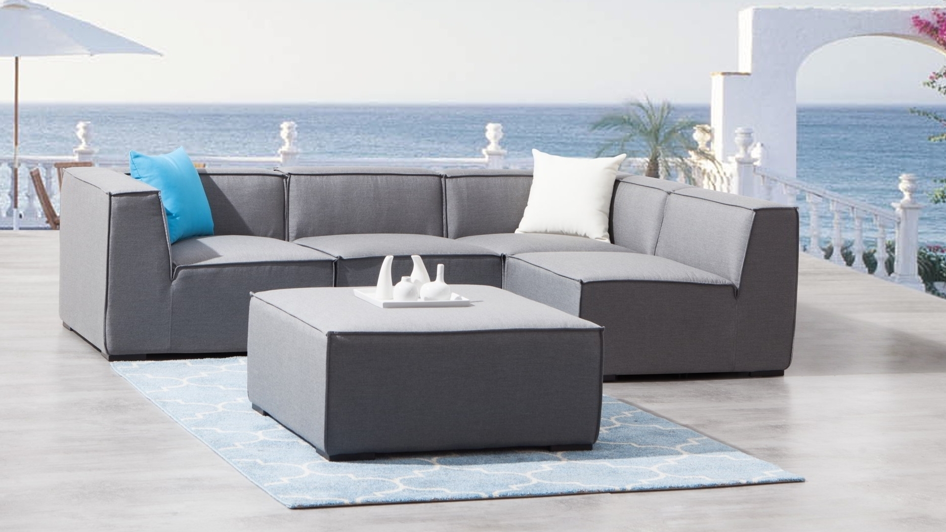 Toft Five Ways Outdoor Fabric Lounge System 14 Thumbnail