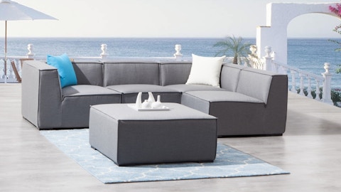 Toft Five Ways Outdoor Fabric Lounge System 2