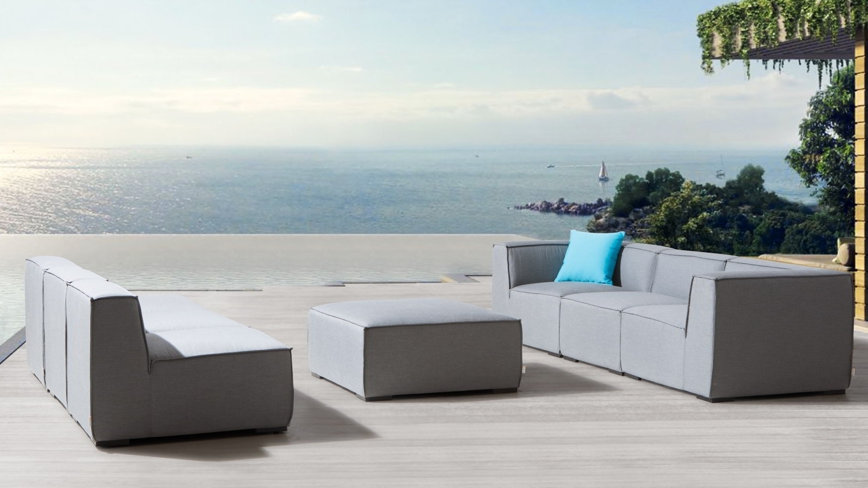 Toft Seven Ways Outdoor Fabric Lounge System 19 Thumbnail