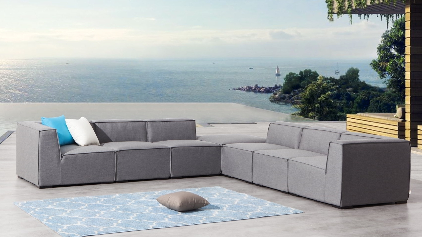 Toft Seven Ways Outdoor Fabric Lounge System 19 Thumbnail