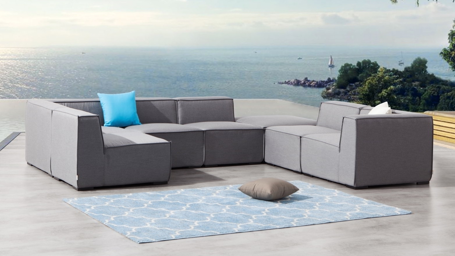 Toft Seven Ways Outdoor Fabric Lounge System 19 Thumbnail