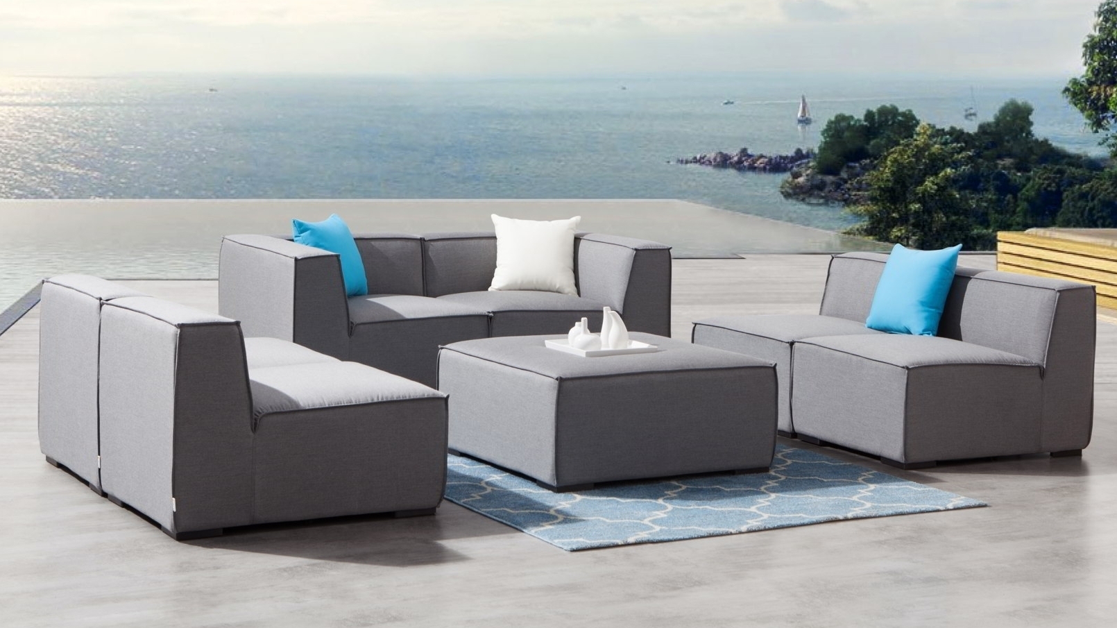 Toft Seven Ways Outdoor Fabric Lounge System 19 Thumbnail