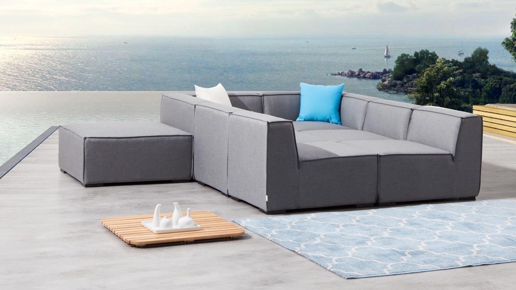 Toft Seven Ways Outdoor Fabric Lounge System 19 Thumbnail