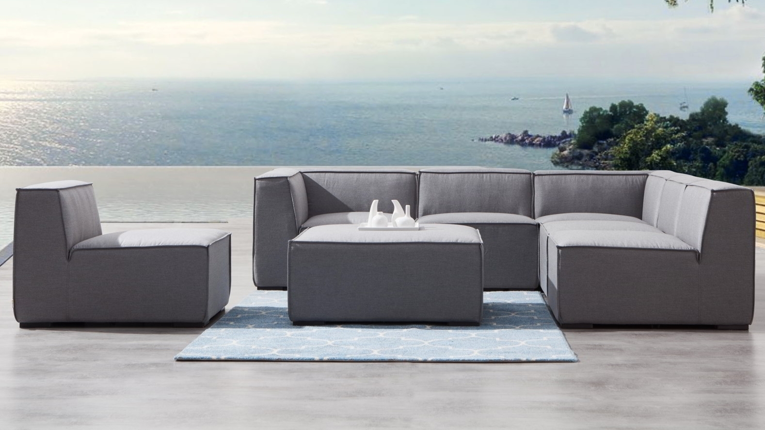 Toft Seven Ways Outdoor Fabric Lounge System 19 Thumbnail