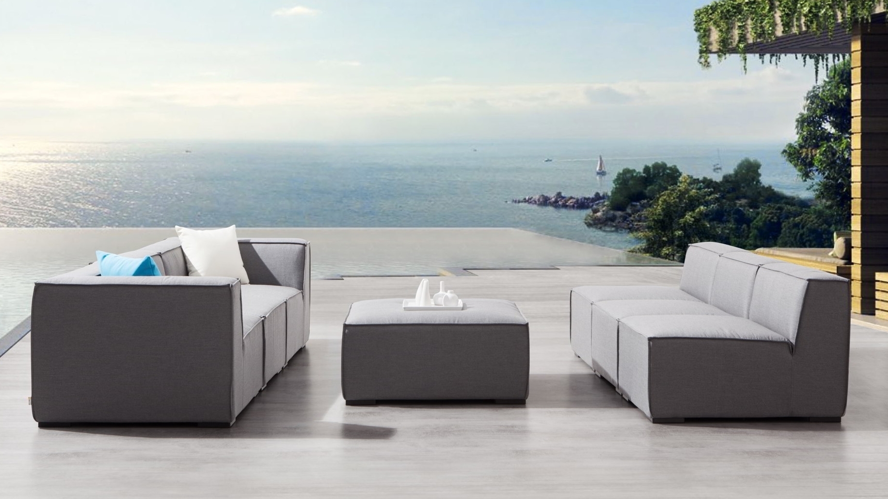 Toft Seven Ways Outdoor Fabric Lounge System 19 Thumbnail